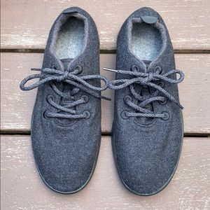 Allbirds Womens Wool Runners Dark Grey/black